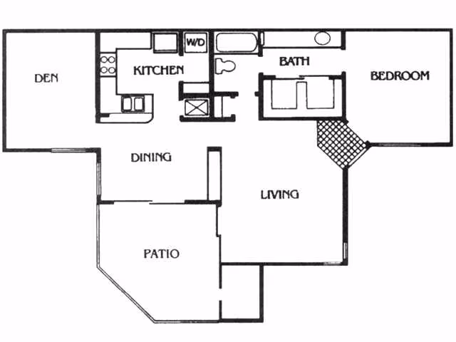 E Plan 0101 floor plan